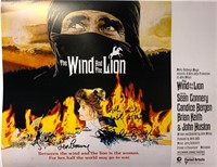 Autograph Wind and the Lion Poster