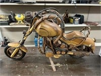 WOOD MOTORCYCLE- 15 X 26
