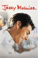 Autograph Jerry Maguire Poster Tom Cruise