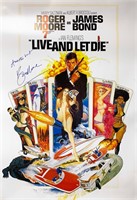 Autograph 007 Live and Let Die Poster