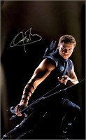 Signed Avengers Hawkeye Poster