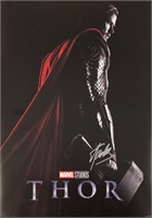 Marvel Thor Mini Poster Stan Lee Autograph