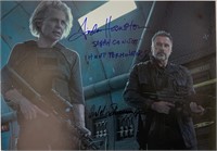 Signed Arnold Schwarzenegger Terminator Poster