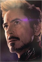 Signed Avengers Endgame Robert Downey Jr Poster