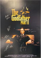 Autograph Godfather Part 2 Al Pacino Poster