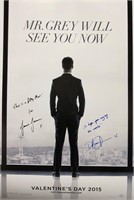 Autograph Fifty Shades of Grey Poster