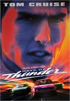 Days of Thunder Tom Cruise Signed Poster