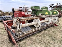 International 230 self-propelled swather