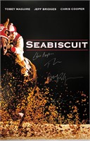 Seabiscuit Poster Tobey Maguire Signed