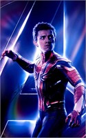Tom Holland Autograph Spiderman Poster
