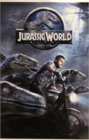 Autograph Jurassic World Chris Pratt Poster