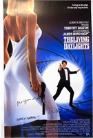 Autograph 007 Living Daylights Poster