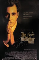 Al Pacino Autograph Godfather Part 3 Poster