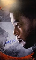 Signed Black Panther Chadwick Boseman Poster