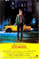 Robert De Niro Signed Taxi Driver Poster