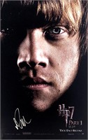 Harry Potter Rupert Grint Autograph Poster