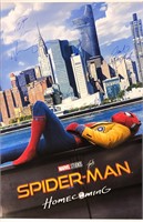 Autograph Spiderman Home Coming Poster