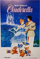 Autograph Cinderella Ilene Woods Poster