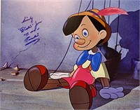 Autograph Pinocchio Dickie Jones Poster