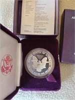 1987 American Eagle 1 oz Silver Bullion Coin, NIC