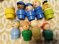 Vintage Fisher Price Toys, Cars and People
