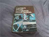 1977 Chilton's Import Auto Repair Manuel 4th Ed.