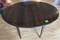 Drop leaf table by Lammerts St Louis, Mo