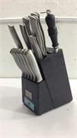 Cook's Tools Knife Set w Block M13B
