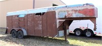 1976 WW GN Stock Trailer