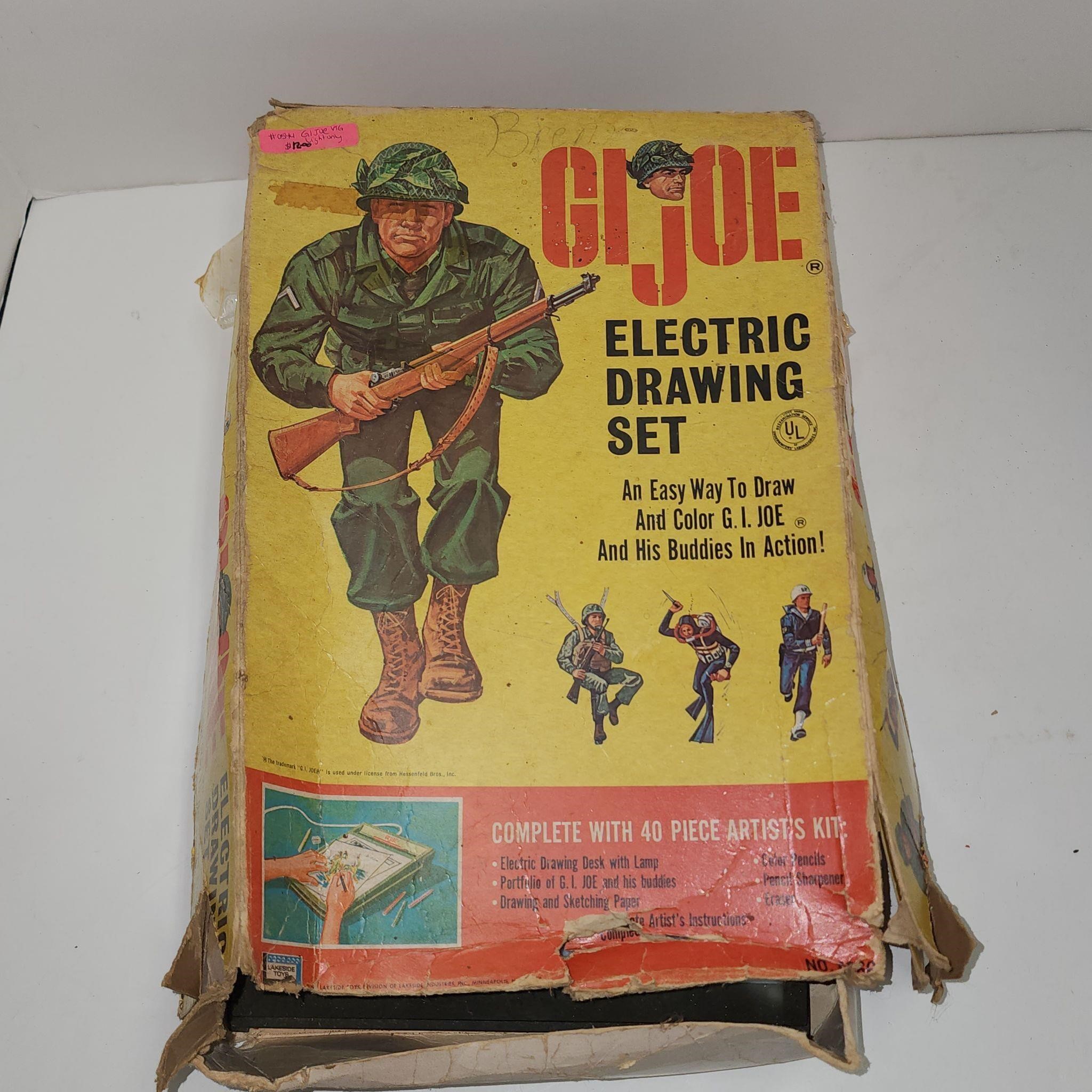 Vintage Electric Drawing Set