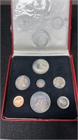 1867-1967 RCM Ottawa 6 Coin Centennial Presentatio