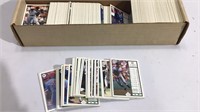 3/4 Box Filled with '80's Baseball Cards K13C