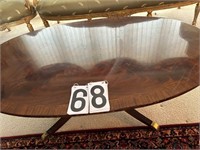 Mahogany Duncan Phye coffee table 55”X32”