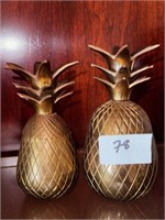 Brass PINEAPPLES