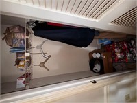 TOOLS AND HARDWARE IN CLOSET