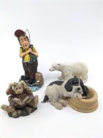 Clay and Resin Figurines