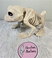 Plastic Decorative Frog Skeleton