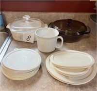 Anchor Corningware and lids