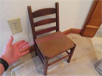 Antique child's chair (smaller)