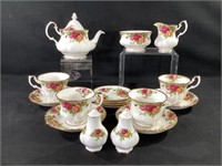 Royal Albert Old Country Roses Tea Set