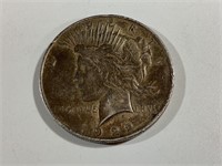 1922 P Peace Silver Dollar,FINE