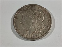 1921 P Morgan Silver Dollar,VF
