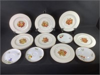 Packard China Fruit Plates & Bavaria Germany