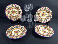 Table Tops Gallery Celena Plates & Wines