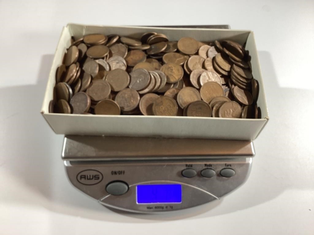 4 Pounds Of Wheat Cents