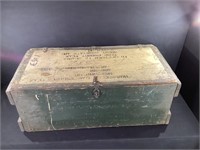 US Army Escort Team Storage Trunk