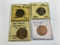 4 Washington Quarter Error Coins