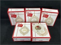 Lenox Christmas Tree Ornaments in Boxes
