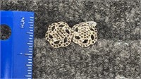 Sterling Silver Earrings 5.56 Grams