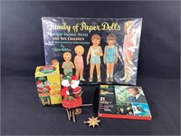 Paper Dolls,Hawaii Five O & Santa Wind Chimes